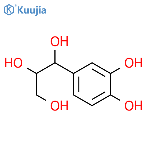 1,2,3-Propanetriol, 1-(3,4-dihydroxyphenyl)- (9CI) structure