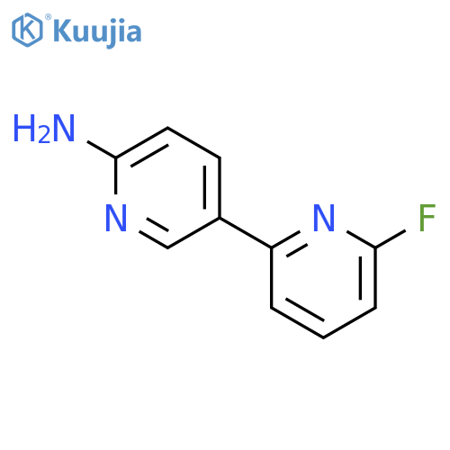 6-Fluoro-[2,3'-bipyridin]-6'-amine structure