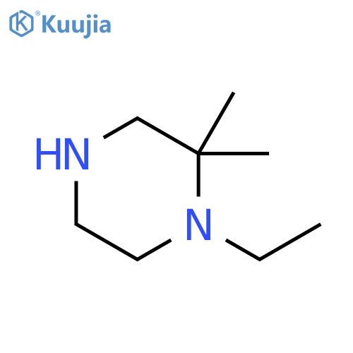 1-ETHYL-2,2-DIMETHYLPIPERAZINE structure