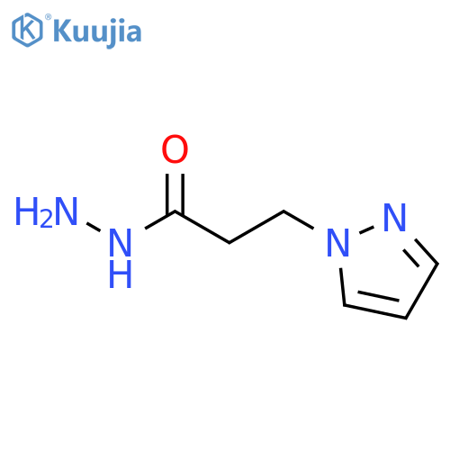 3-(1H-Pyrazol-1-yl)propanohydrazide structure