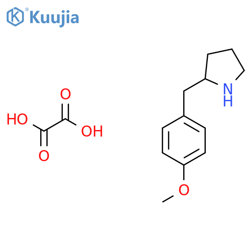 2-(4-Methoxybenzyl)pyrrolidine Oxalate structure
