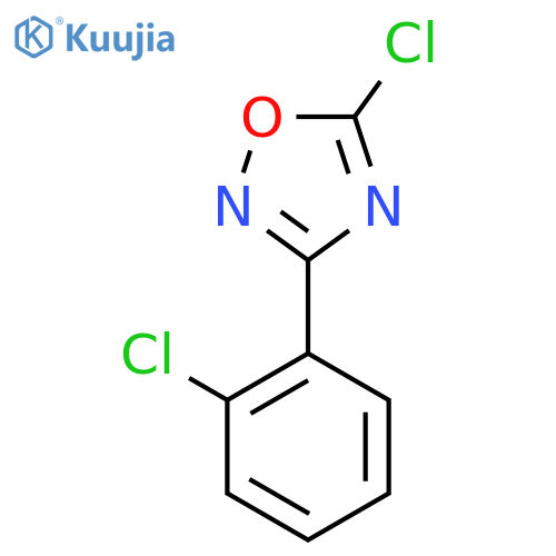 5-Chloro-3-(2-chlorophenyl)-1,2,4-oxadiazole structure