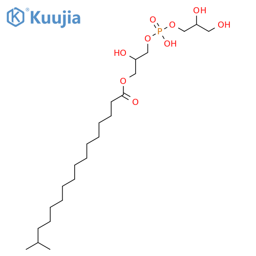 Glycero-3-phosphoglycerol; 3'-O-(15ξ-Methylhexadecanoyl) structure