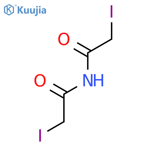 Acetamide,2-iodo-N-(2-iodoacetyl)- structure