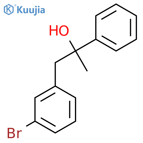 1-(3-Bromophenyl)-2-phenylpropan-2-ol structure