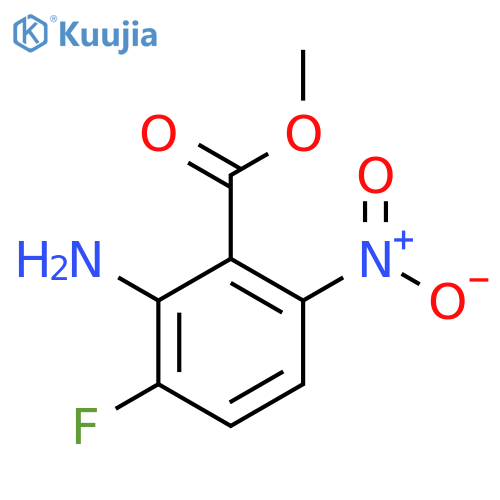 Methyl 2-amino-3-fluoro-6-nitrobenzoate structure