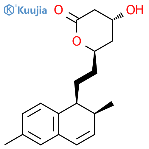 2H-Pyran-2-one, 6-[2-(1,2-dihydro-2,6-dimethyl-1-naphthalenyl)ethyl]tetrahydro-4-hydroxy-, [4R-[4α,6β(1S*,2S*)]]- (9CI) structure