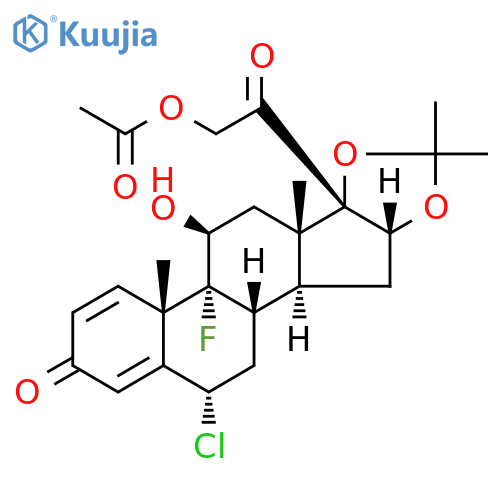 21-Acetyl-6α-chlorotriamcinolone Acetonide structure