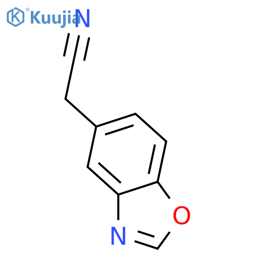 5-Benzoxazoleacetonitrile structure