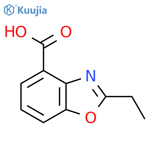2-Ethylbenzo[d]oxazole-4-carboxylic acid structure