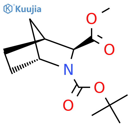(1R, 3S, 4R)-2-Boc-2-aza-bicyclo2.2.1heptane-3-carboxylic Acid Methyl Ester structure