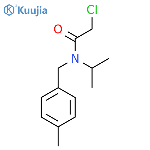 2-Chloro-N-isopropyl-N-(4-methyl-benzyl)-acetamide structure