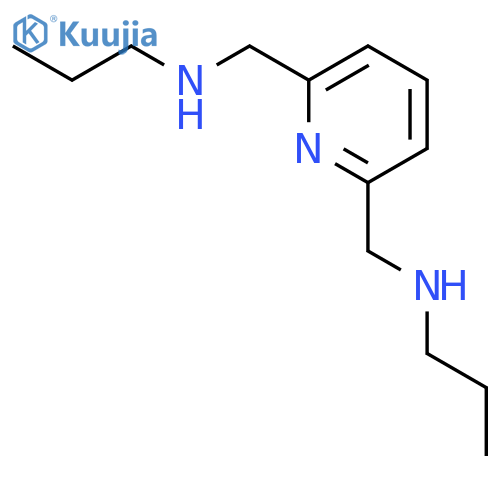 2,6-Pyridinedimethanamine, N,N'-dipropyl- structure