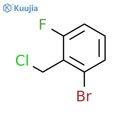 1-Bromo-2-(chloromethyl)-3-fluorobenzene structure