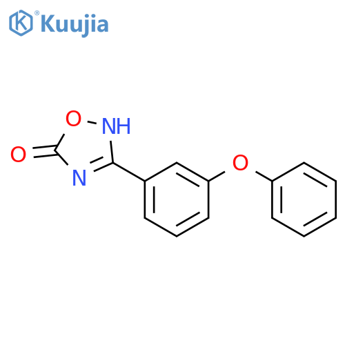 3-(3-phenoxyphenyl)-4,5-dihydro-1,2,4-oxadiazol-5-one structure