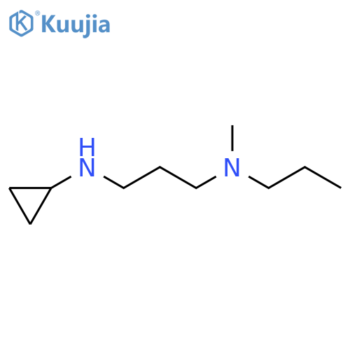 1,3-Propanediamine, N3-cyclopropyl-N1-methyl-N1-propyl- structure