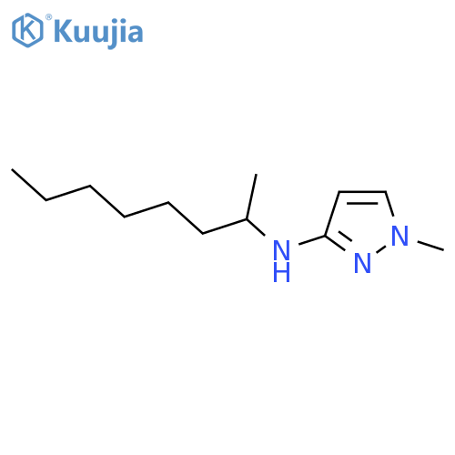 1-Methyl-N-(octan-2-yl)-1H-pyrazol-3-amine structure