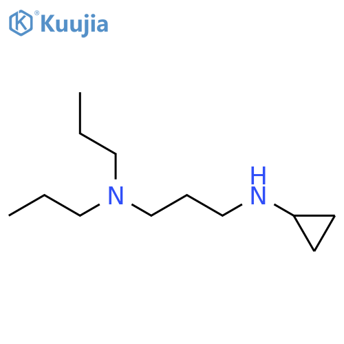 N-[3-(dipropylamino)propyl]cyclopropanamine structure