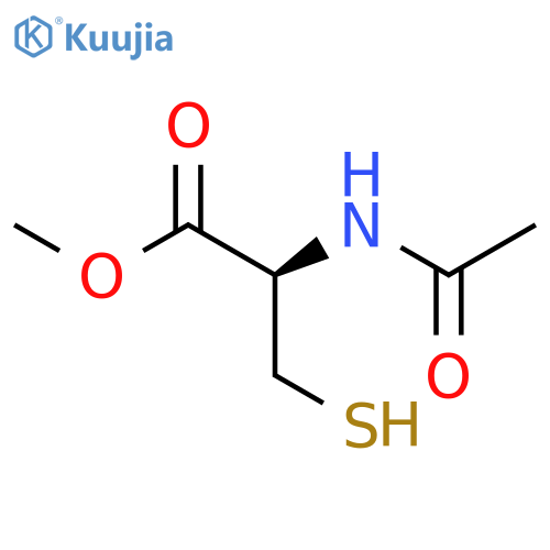 methyl 2-acetamido-3-sulfanylpropanoate structure