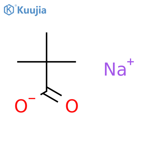 Sodium 2,2-Dimethylpropanoate structure