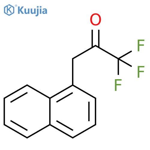 1,1,1-trifluoro-3-(naphthalen-1-yl)propan-2-one structure