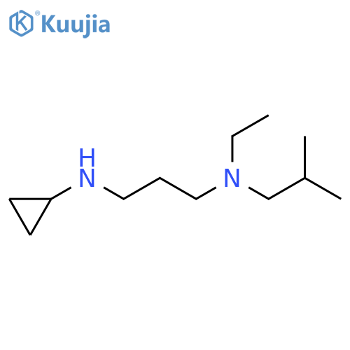 1,3-Propanediamine, N3-cyclopropyl-N1-ethyl-N1-(2-methylpropyl)- structure