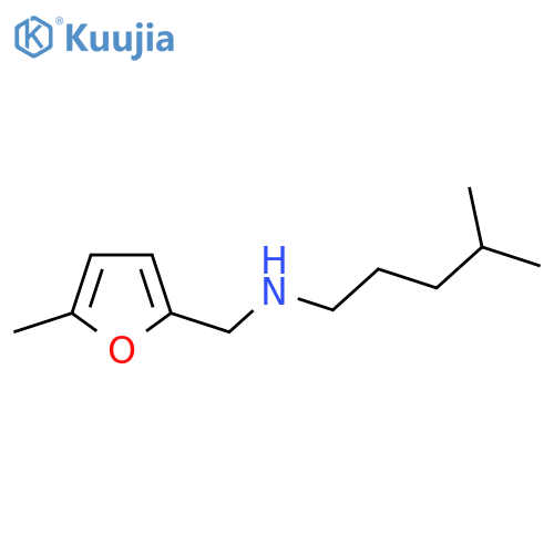 [(5-Methylfuran-2-yl)methyl](4-methylpentyl)amine structure