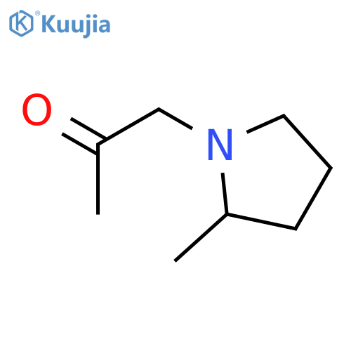1-(2-Methylpyrrolidin-1-yl)propan-2-one structure