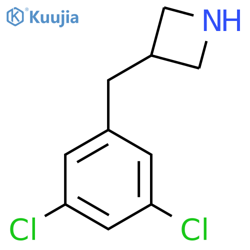 3-(3,5-dichlorophenyl)methylazetidine structure