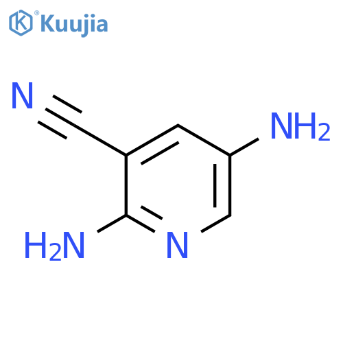 2,5-Diaminopyridine-3-carbonitrile structure