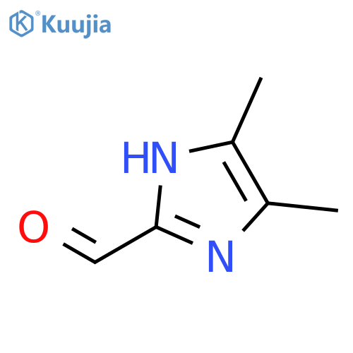 4,5-Dimethyl-1H-imidazole-2-carbaldehyde structure