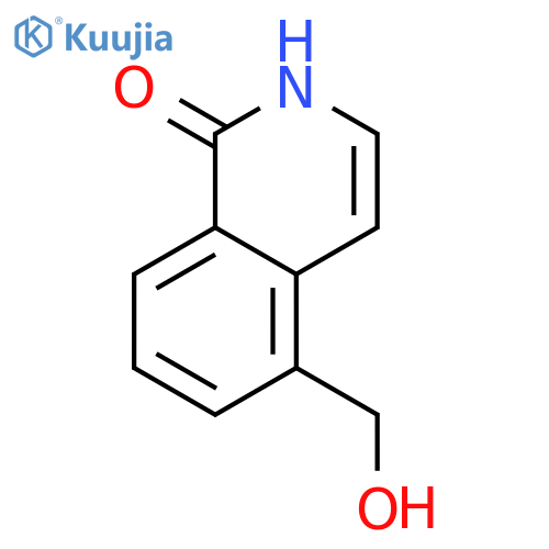 5-(hydroxymethyl)-1,2-dihydroisoquinolin-1-one structure