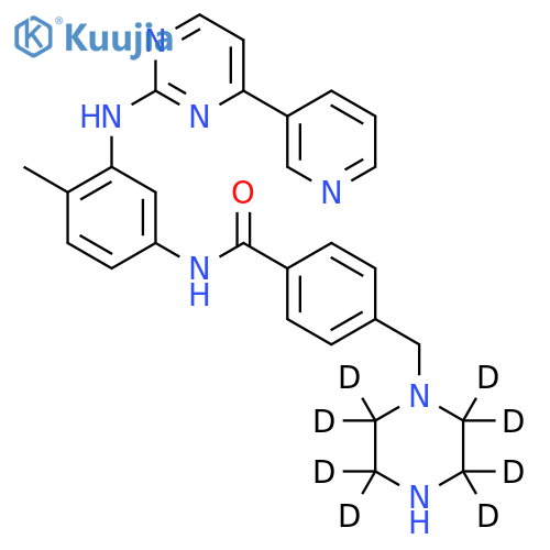 N-Desmethyl imatinib-d structure