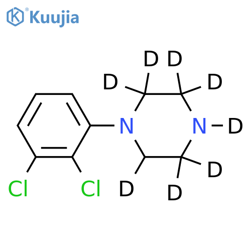 N-(2,3-Dichlorophenyl)piperazine-d8 structure