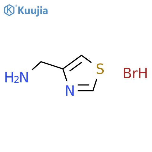 1,3-Thiazol-4-ylmethylamine hydrobromide structure