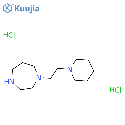 1-(2-Piperidin-1-yl-ethyl)-[1,4]diazepanedihydrochloride structure