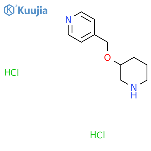 4-(Piperidin-3-yloxymethyl)-pyridine dihydrochloride structure