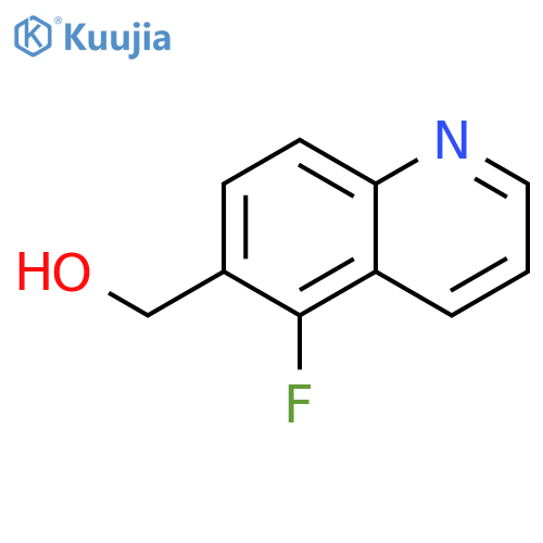 (5-fluoroquinolin-6-yl)methanol structure