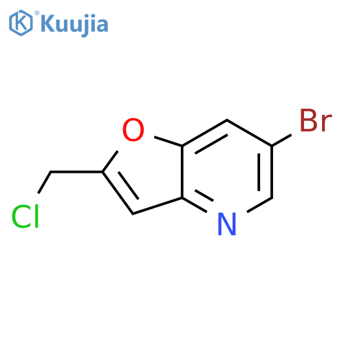 6-Bromo-2-(chloromethyl)furo3,2-bpyridine structure
