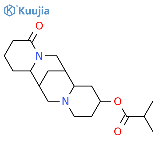13-Hydroxylupanine; O-2-Methylpropanoyl structure