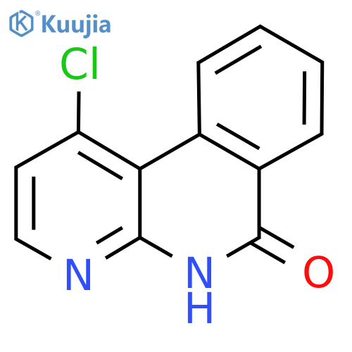 1-Chlorobenzo[C][1,8]naphthyridin-6(5H)-one structure