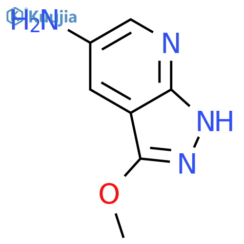 3-methoxy-1H-Pyrazolo[3,4-b]pyridin-5-amine structure