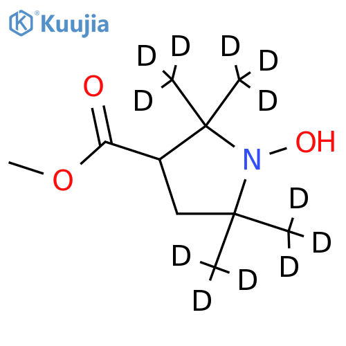 3-(Methoxycarbonyl)-2,2,5,5-tetramethyl-1-pyrrolidinyloxy-D?? structure