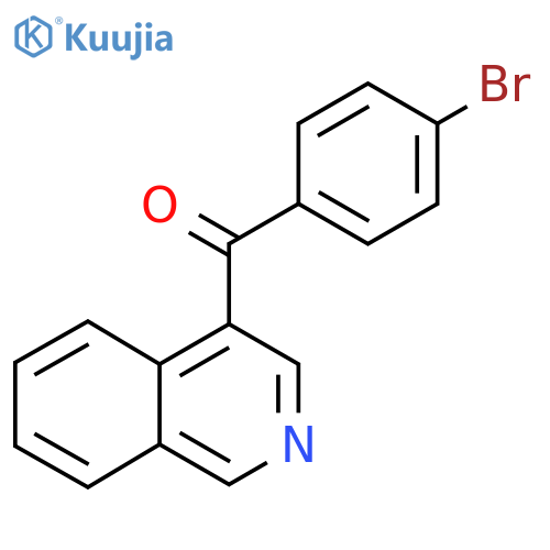 4-(4-Bromobenzoyl)isoquinoline structure