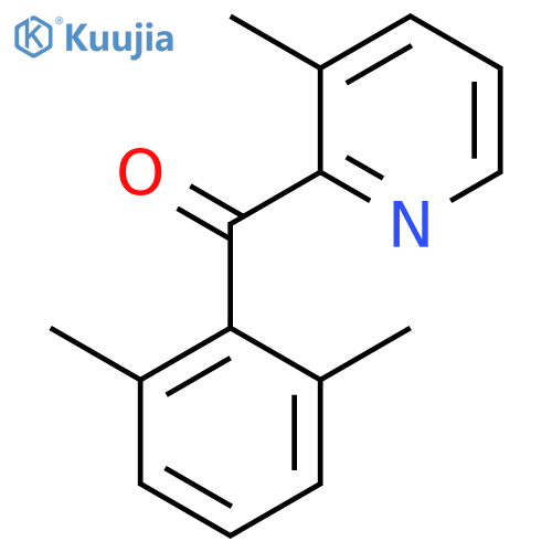 2-(2,6-Dimethylbenzoyl)-3-methylpyridine structure