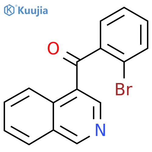 4-(2-Bromobenzoyl)isoquinoline structure