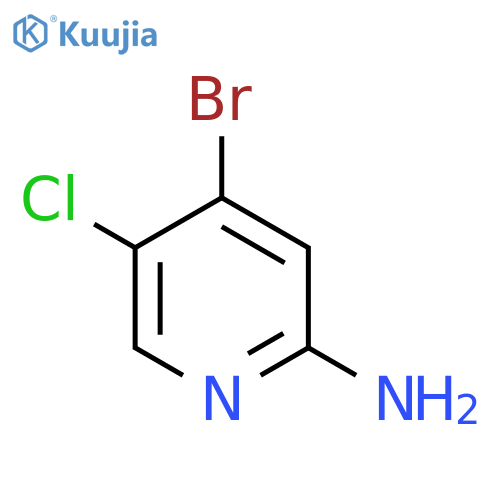 4-Bromo-5-chloropyridin-2-amine structure