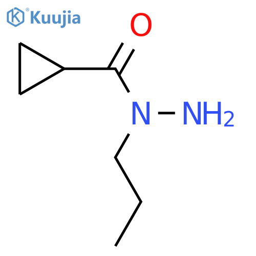 N-Propylcyclopropanecarbohydrazide structure