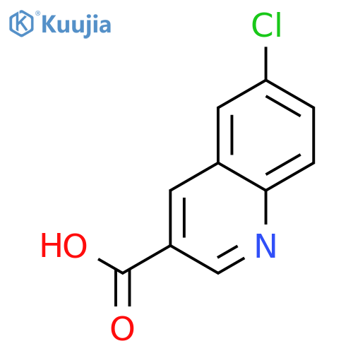 6-Chloroquinoline-3-carboxylic acid structure