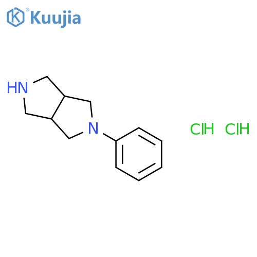 2-phenyl-octahydropyrrolo3,4-cpyrrole dihydrochloride structure